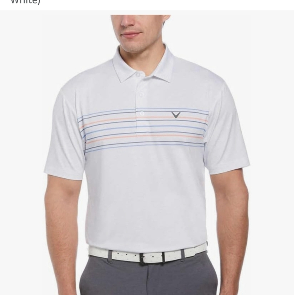Callaway Men's White Polo Shirt